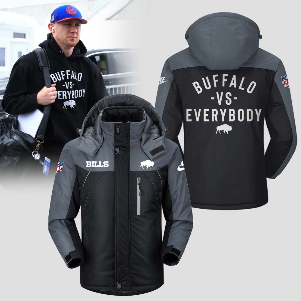 Buffalo Bills vs Everybody Interchange For Sport Fans All Over Printed Jacket SEN0530