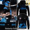 Black Detroit Lions Alternate Helmet Pattern Full Printed Pullover Hoodie SEN0708