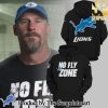 Coach Dan Campbell Detroit Lions L Football Black For Fans All Over Print Sweatshirt SEN0701