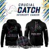 Detroit Lions Crucial Catch 2024 Combo Hoodie and Cap SEN0724