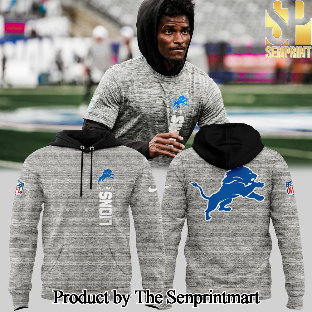 Detroit Lions For Fans Full Printing Hoodie SEN0617