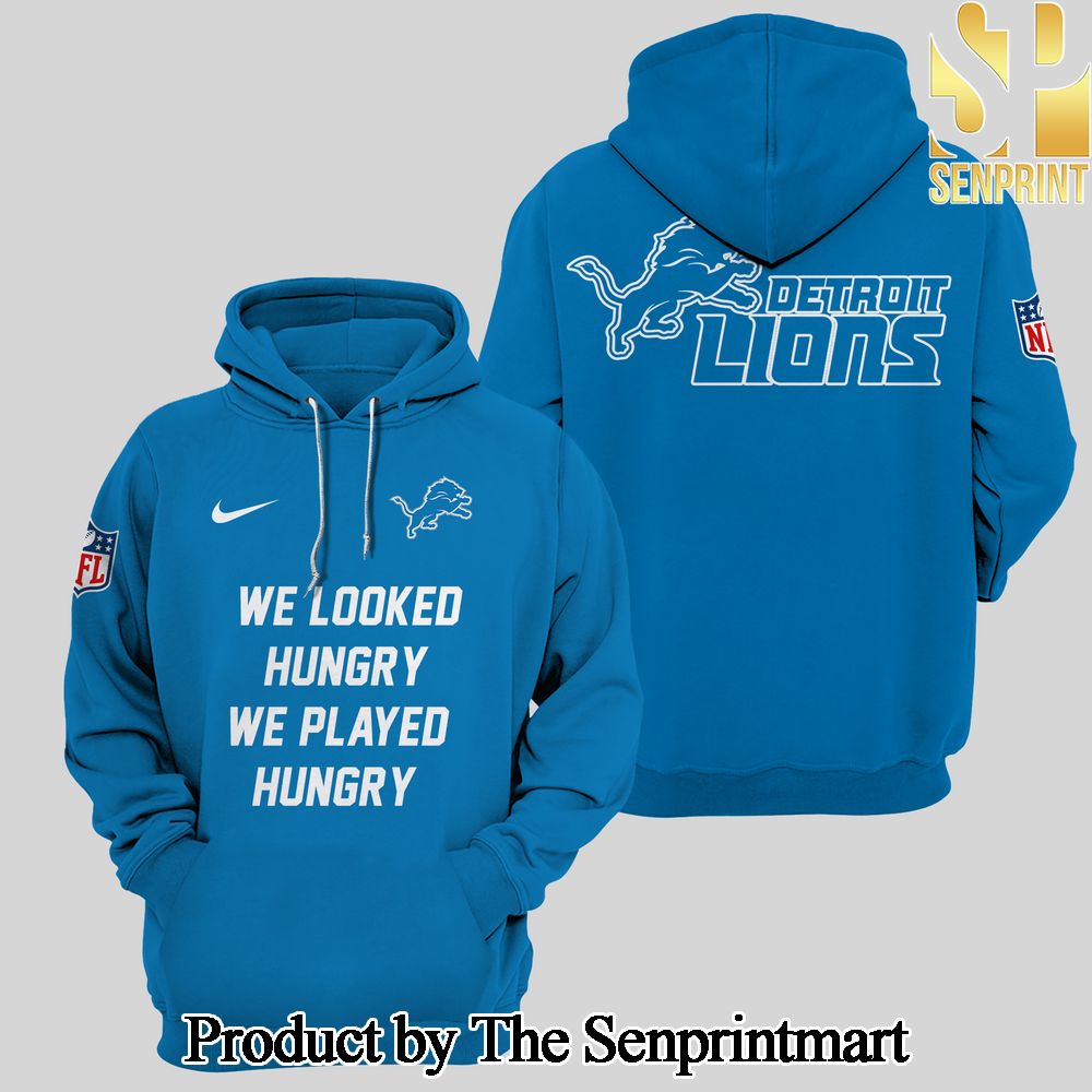 Detroit Lions L Football team Coach For Fans Full Printing Hoodie edition SEN0679