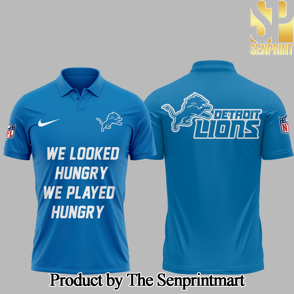 Detroit Lions L Football team Coach Unisex All Over Printed Polo edition SEN0680