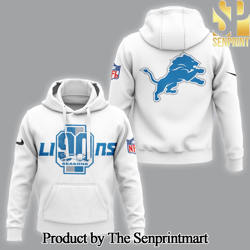 Detroit Lions L Football team For Fans Full Printing Hoodie SEN0686