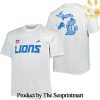 Detroit Lions L Football team Full Printed Classic Tshirts SEN0695