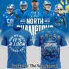 NFC NORTH DIVISION championship skin combo for Detroit Lions L fans 06 Shirt SEN0650