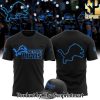 Pro Standard Black Detroit Lions Mash Up T-Shirt SEN0713