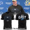 Coach Dan Campbell Detroit Lions L Black Casual Set SEN0698