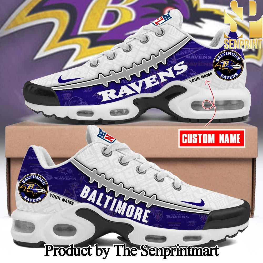 Baltimore Ravens Personalized Unique All Over Print Shoes SEN0829