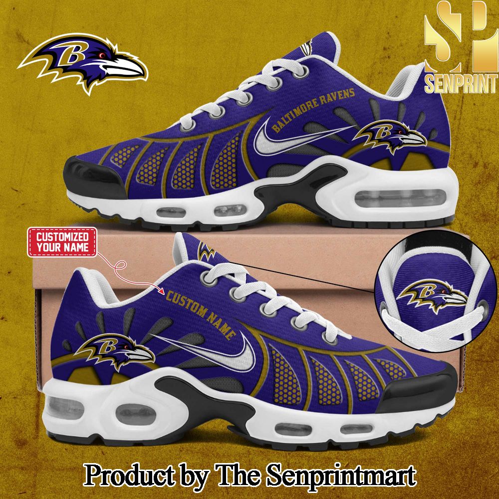 Baltimore Ravens Personalized Unique All Over Print Shoes SEN0830