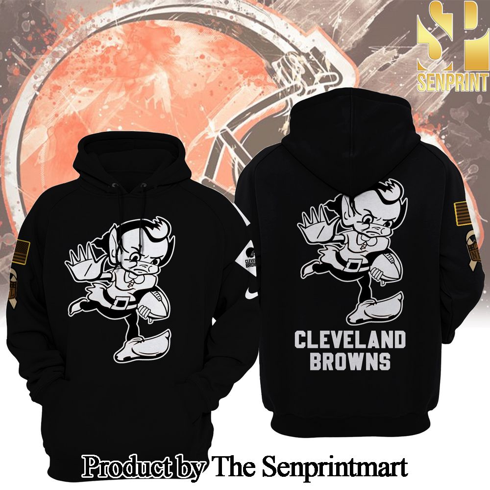 Cleveland Browns NFL Brown Hoodie and T-Shirt and Zip Hoodie and Sweatshirt and Caps SEN0751