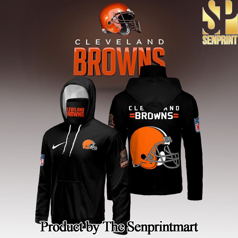 Cleveland Browns NFL Casual Full Printed Hoodie Gaiter SEN0726