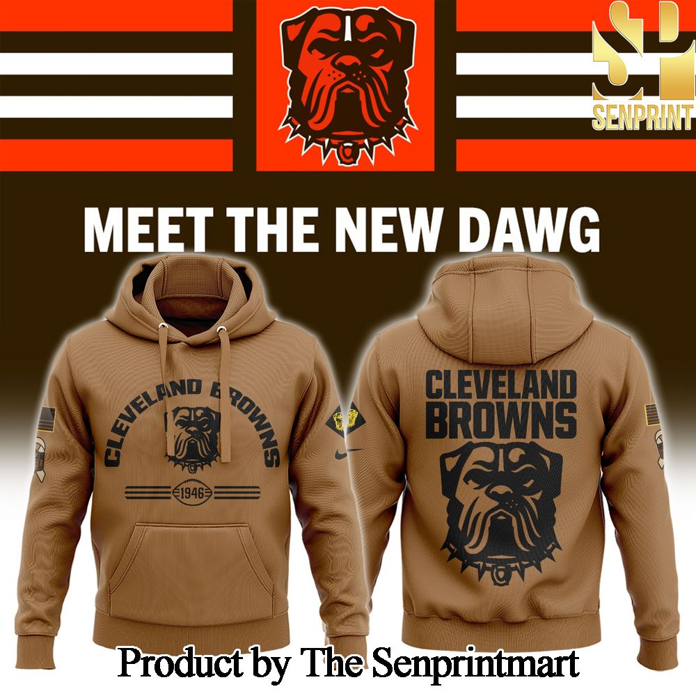 Cleveland Browns NFL Casual Full Printed Hoodie SEN0728