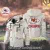 Kansas City Chiefs Super Bowl LVIII Boss Baseball Jacket Black SEN0809