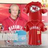 Kansas City Chiefs Mesh Button Up Baseball Unique All Over Printed Jersey Custom SEN0795