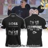 Kansas City Chiefs Super Bowl LVIII Boss Tshirt Black SEN0810