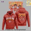 Kansas City Chiefs Super Bowl LVIII Champions Pattern Full Printed Hoodie SEN0804