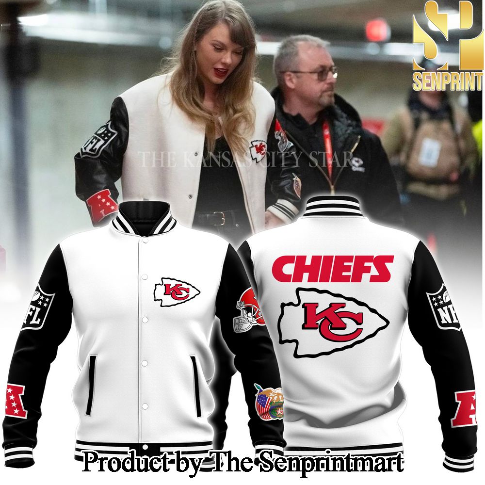 Kansas City Chiefs Taylor Swift Baseball Jacket SEN0802