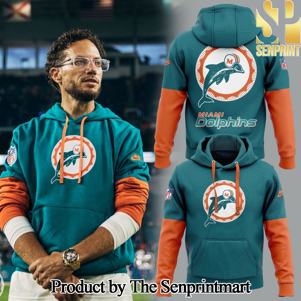 Miami Dolphins For Sport Fans 3D Hoddie SEN0841