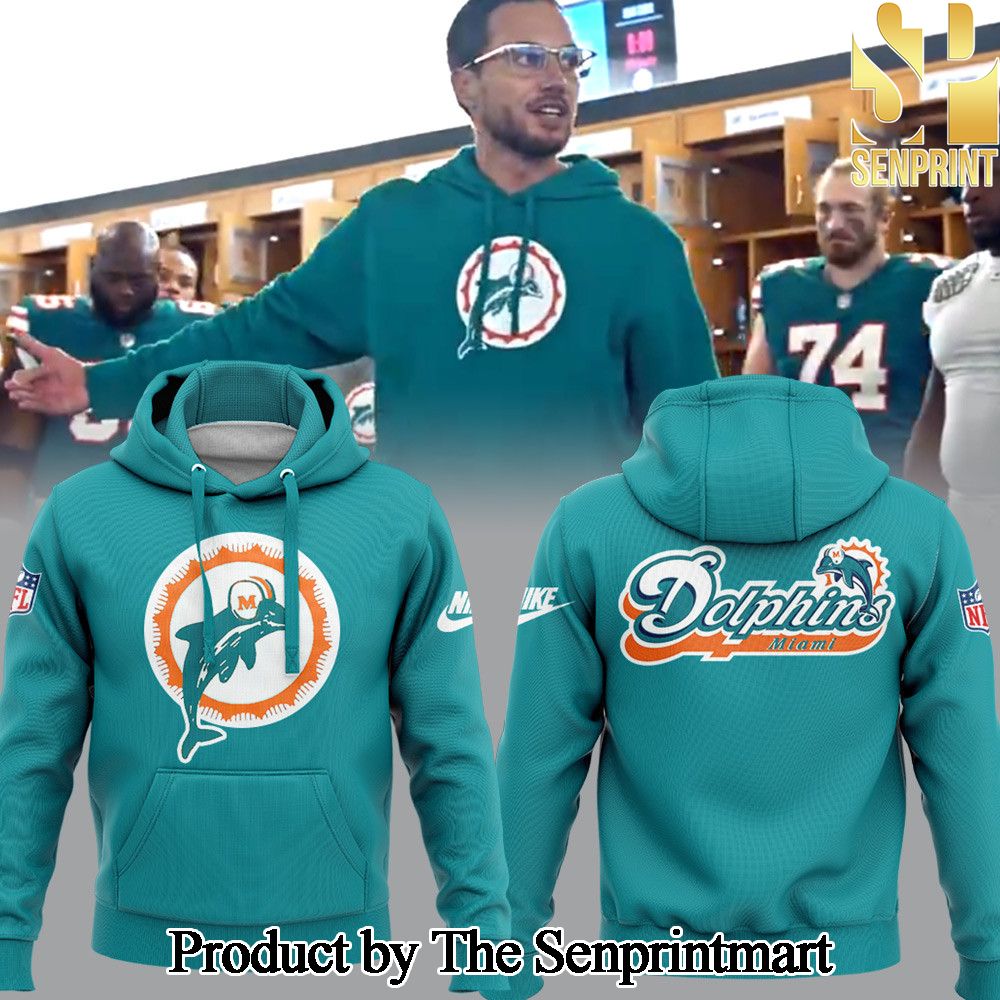 Miami Dolphins For Sport Fans 3D Hoddie SEN0842