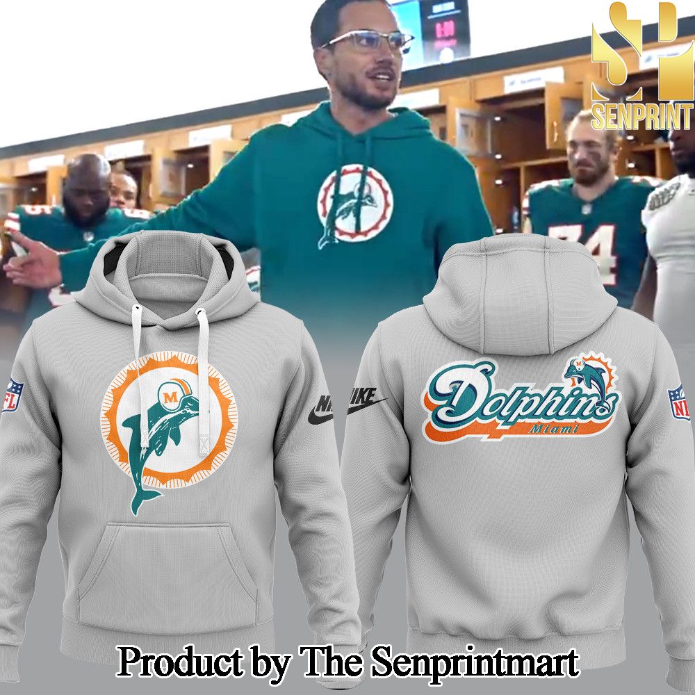 Miami Dolphins For Sport Fans 3D Hoddie SEN0849