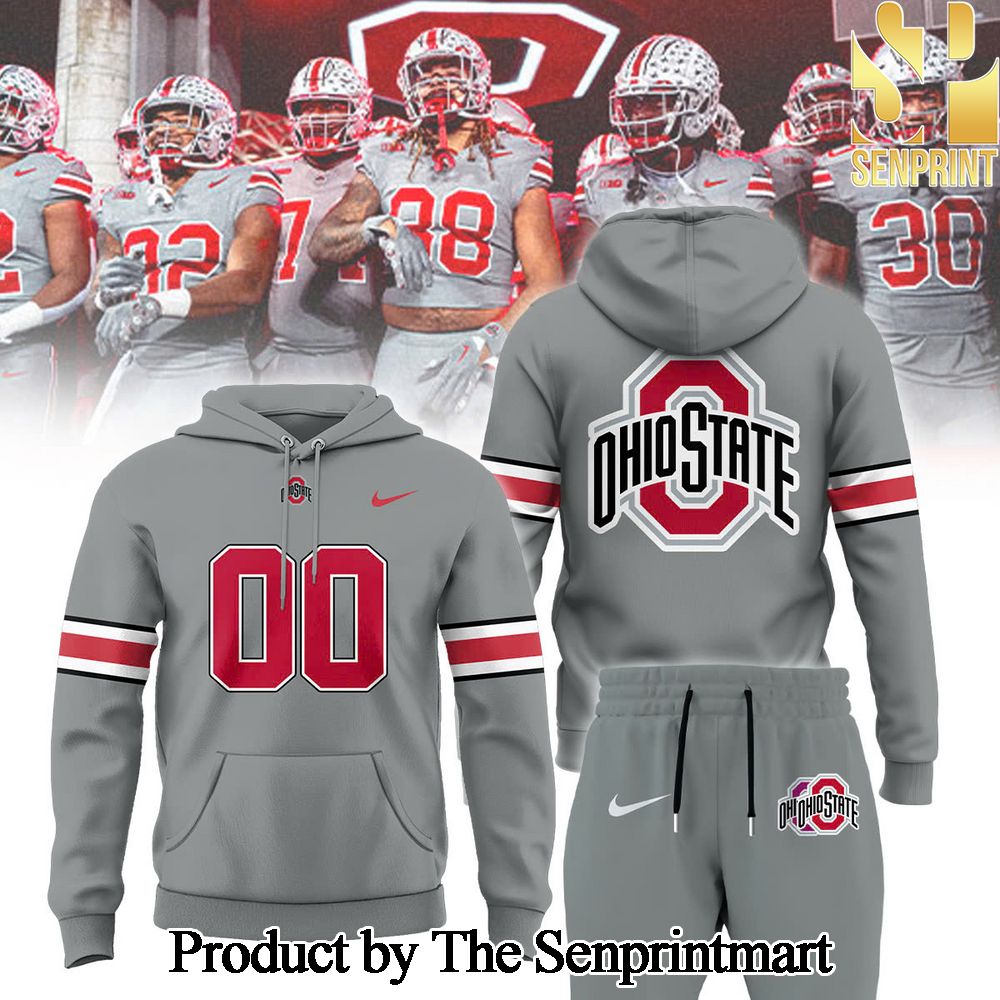 Ohio State Buckeyes Football For Sport Fans 3D hoodie combo SEN1016