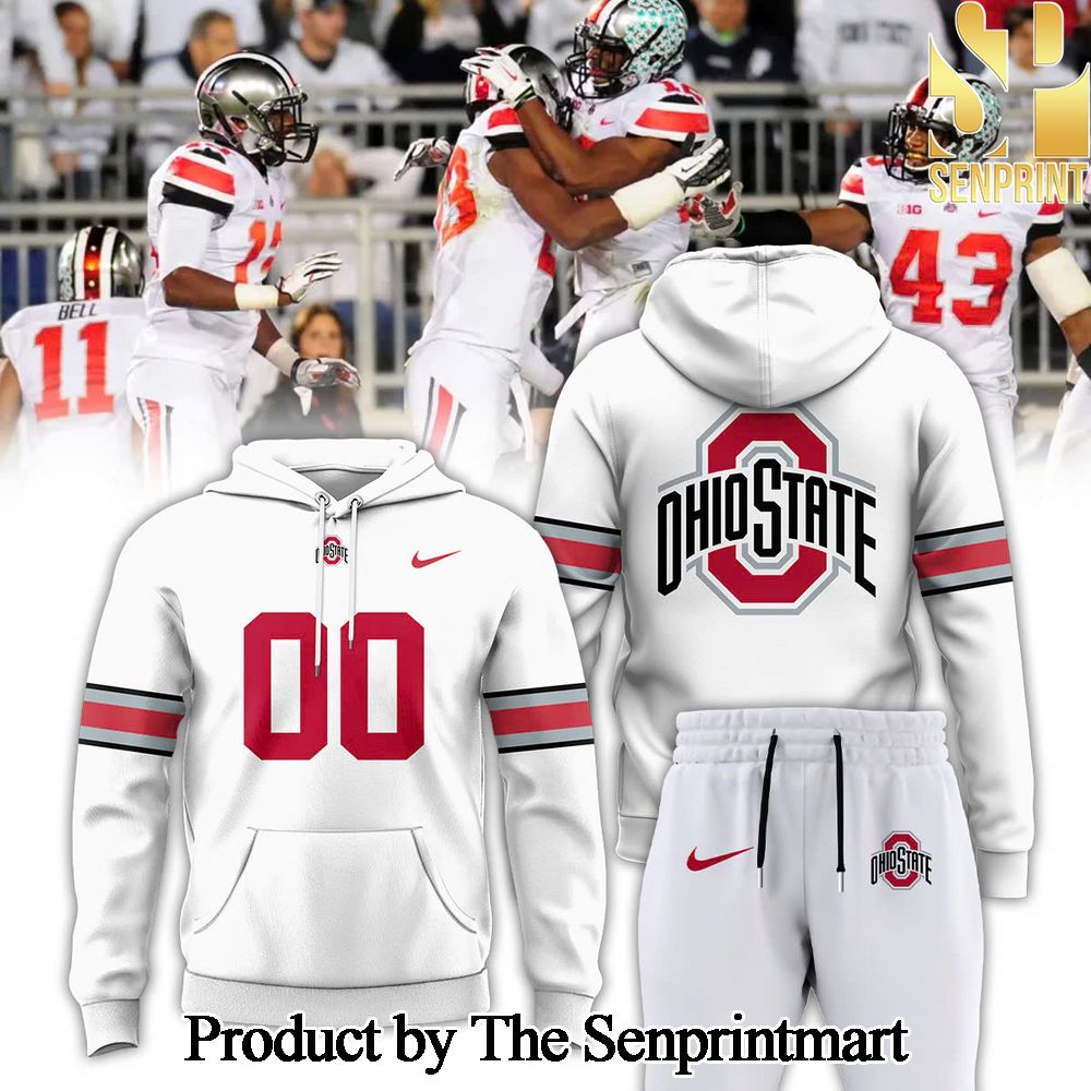 Ohio State Buckeyes Football For Sport Fans 3D hoodie combo SEN1017