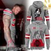 Ohio State Buckeyes For Sport Fans Full Printing Zip Long-Sleeve Shirt SEN1029