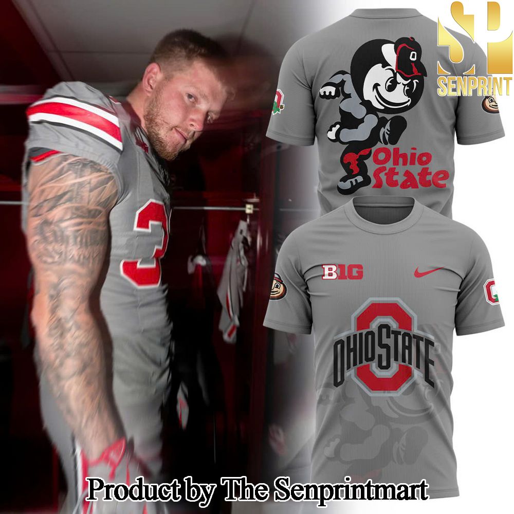 Ohio State Buckeyes Gray Game For Sport Fans All Over Printed Shirt SEN0957