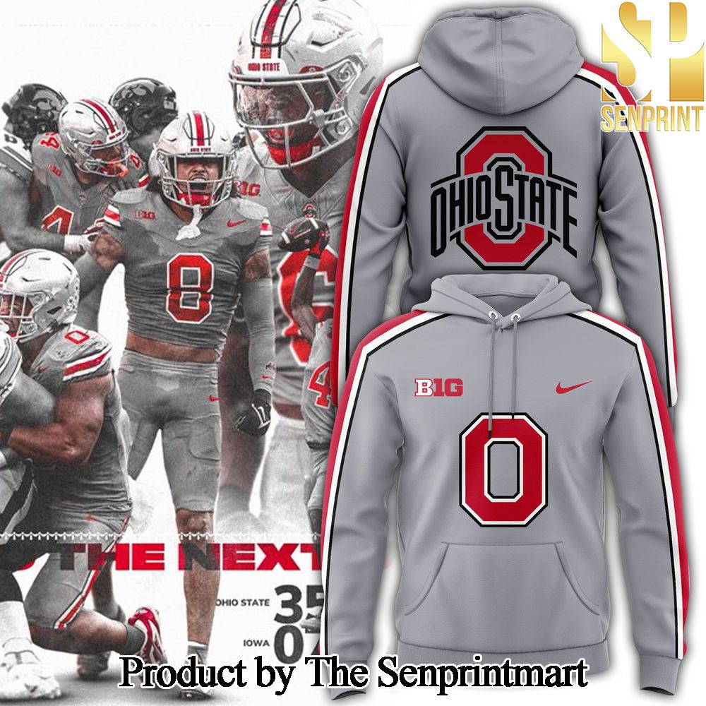 Ohio State Buckeyes White Game For Fans Full Printed Hoodie SEN0952