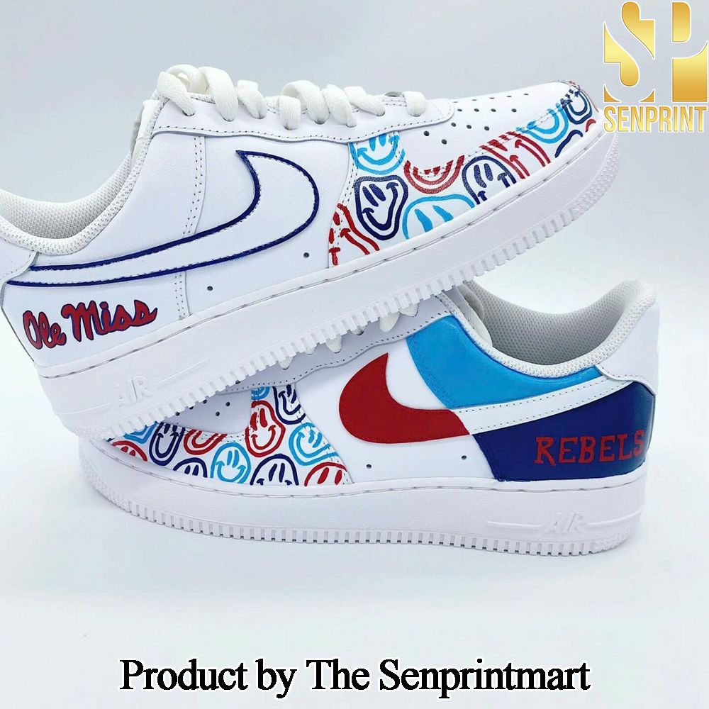 Ole Miss Rebels 2024 Gift Ideas Full Printed Sneakers SEN1319