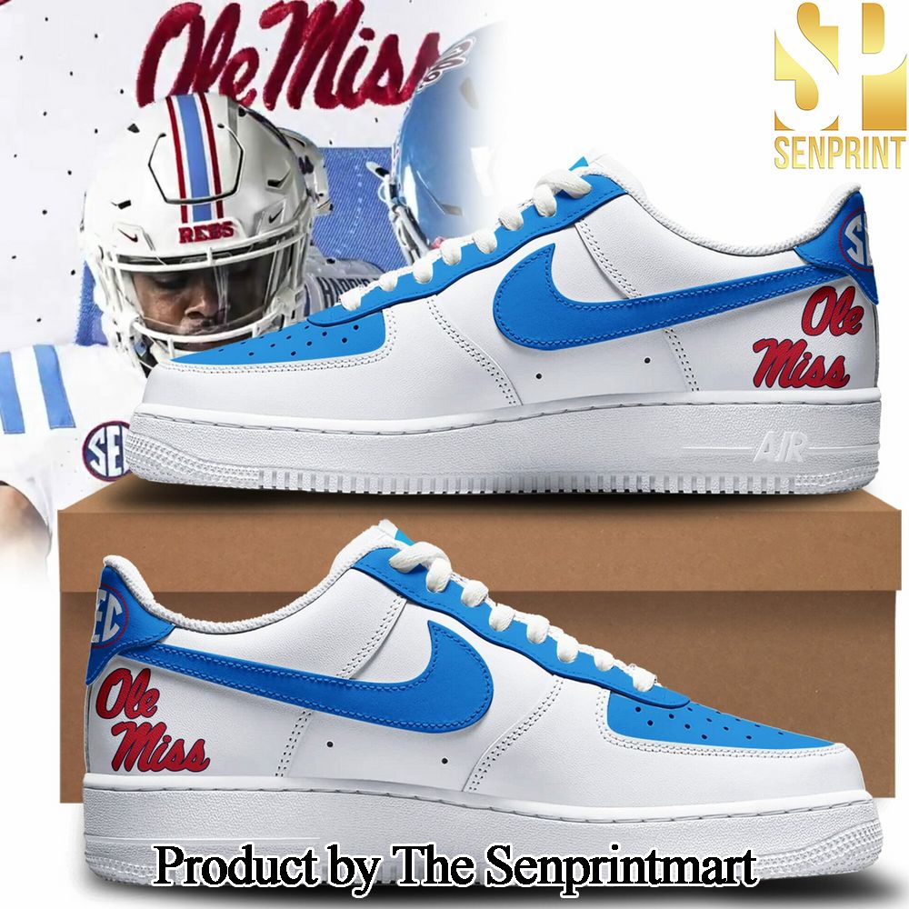 Ole Miss Rebels 2024 Gift Ideas Full Printed Sneakers SEN1324