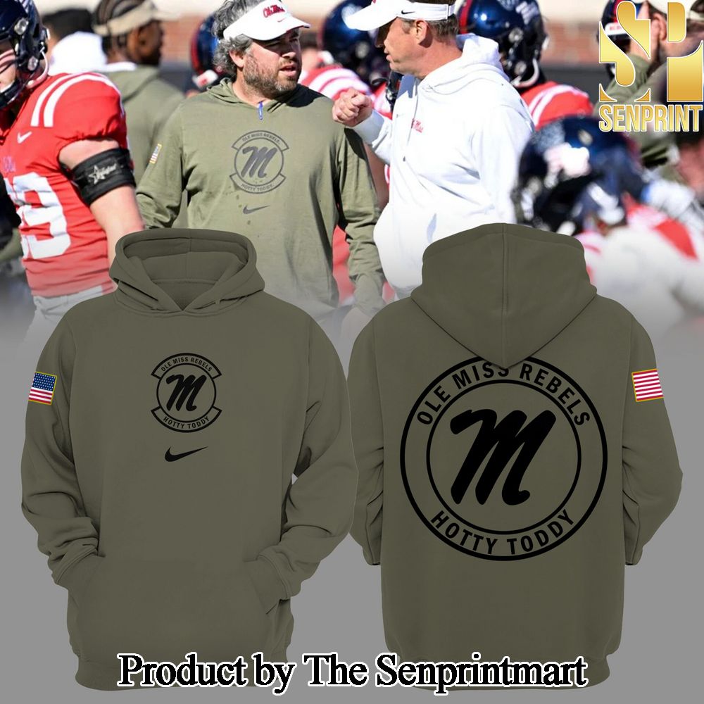 Ole Miss Rebels Camo Gift Ideas All Over Printed Hoodie SEN1352