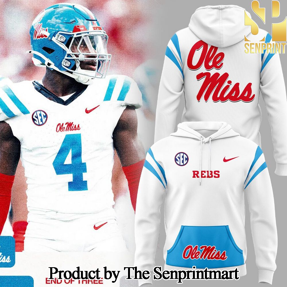 Ole Miss Rebels Ole Miss New Design Gift Ideas All Over Printed Hoodie SEN1311