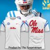 Ole Miss Rebels White and Powder Blue 2024 For Fans All Over Print Shirt SEN1340