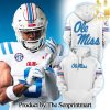 Ole Miss Rebels White and Powder Blue 2024 Gift Ideas All Over Printed Hoodie SEN1346