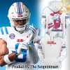 Ole Miss Rebels White and Powder Blue 2024 Gift Ideas All Over Printed Hoodie SEN1348