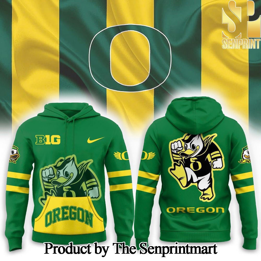 Oregon Ducks For Sport Fans All Over Print Premium Hoodie SEN0910