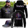 Pittsburgh Steelers Black 2024 NFL Crucial Catch Club Pullover Hoodie SEN1061