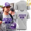 TCU Football 2024 Jesus Won For Sport Fans All Over Printed Shirt SEN1095