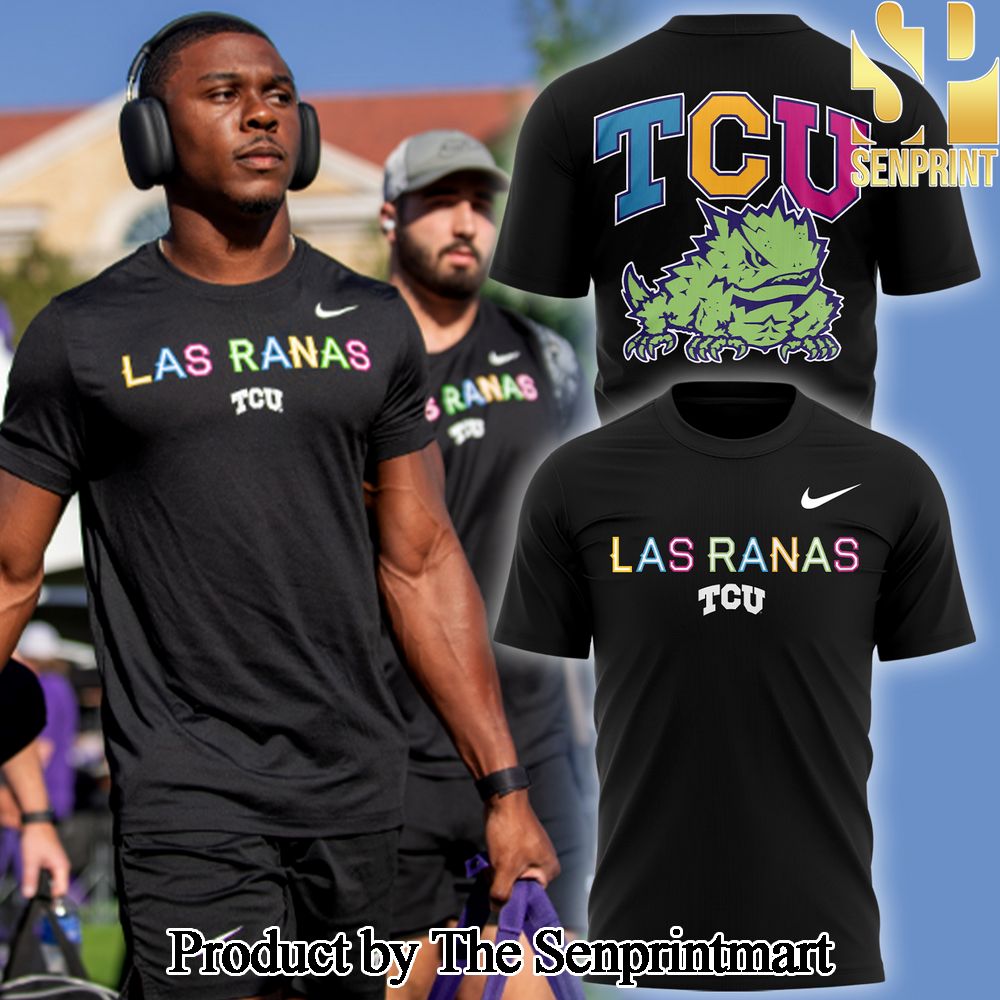 TCU Football 2024 Las Ranas For Sport Fans Full Printing Shirt SEN1078