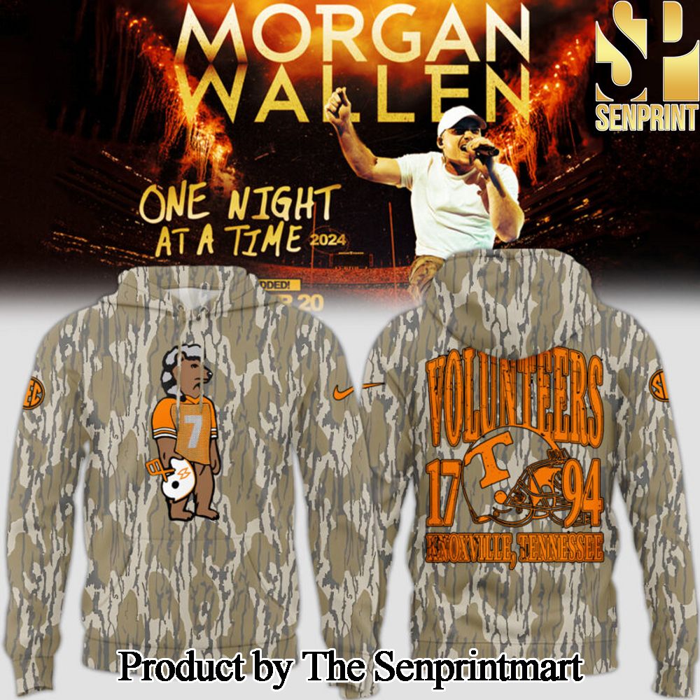 Tennessee Volunteers Volunteers x Morgan Wallen Camo Hoodie SEN1113