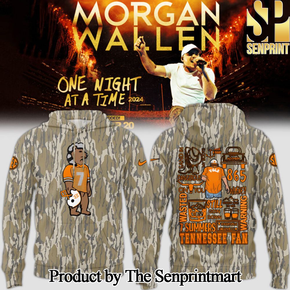 Tennessee Volunteers Volunteers x Morgan Wallen Camo Hoodie SEN1114