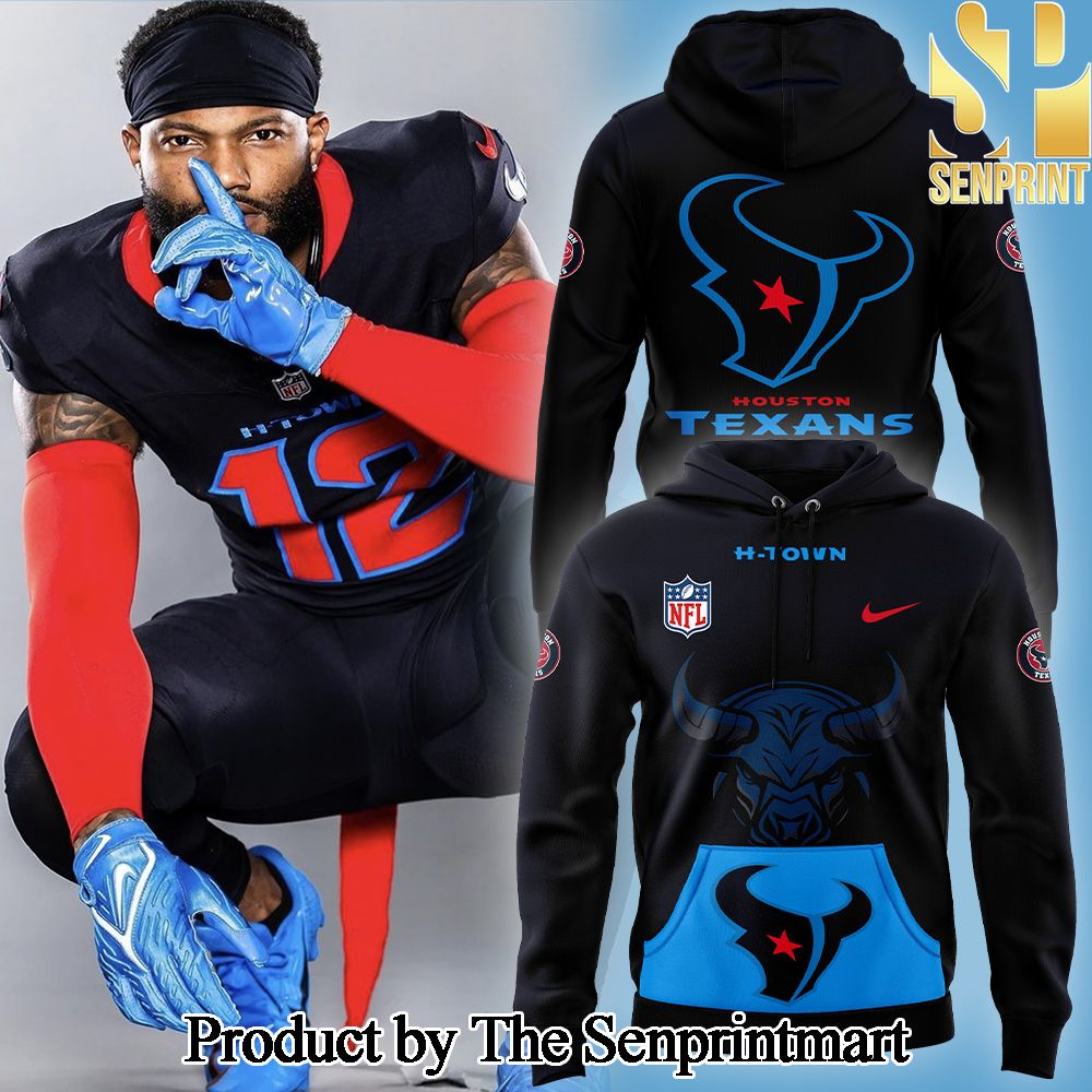 Houston Texans HTown Blue Alternate Game Hoodie SEN0923