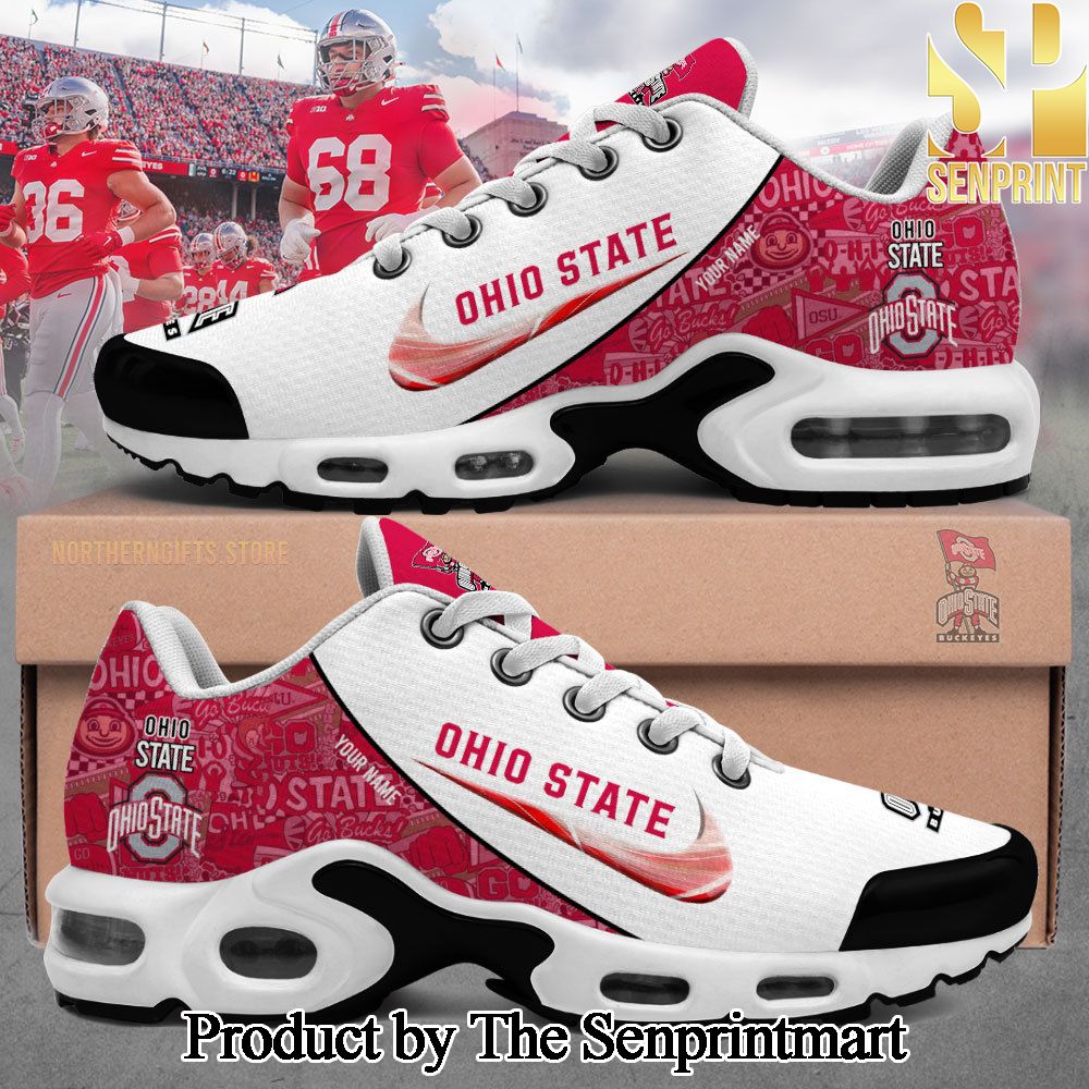 Ohio State Custom Name For Fans For Sport Fans All Over Printed Shoes SEN0996