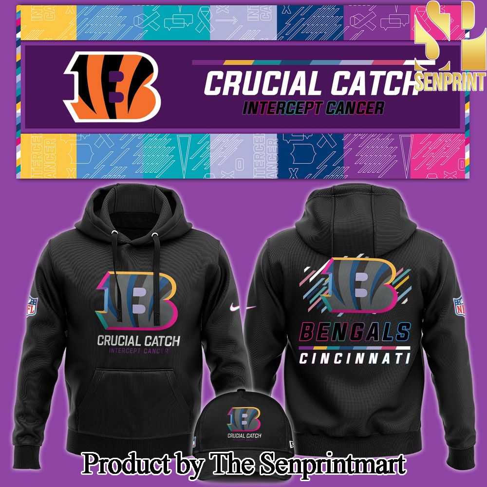 Cincinnati Bengals NFL Crucial Catch For Sport Fans All Over Printed Hoodie SEN1247