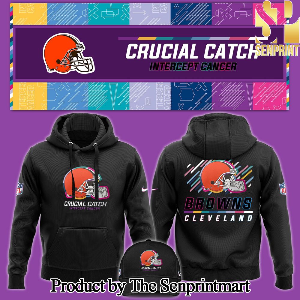 Cleveland Browns NFL Crucial Catch For Sport Fans All Over Printed Hoodie SEN1249