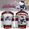 Colorado Avalanche X Hello Kitty Jersey 2024 SEN1441