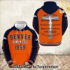 Denver Broncos For Sport Fans Full Printed Shirt SEN1673