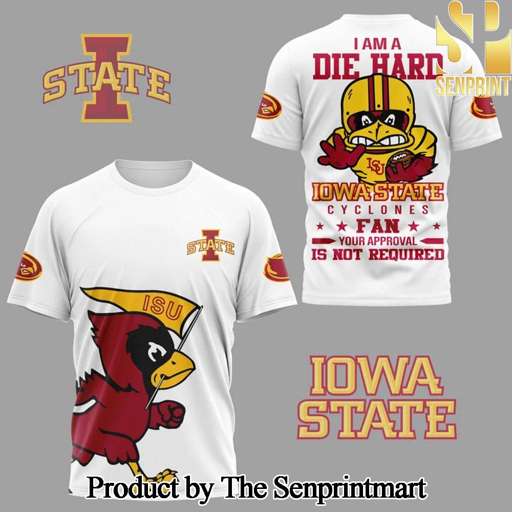 Iowa State Football Football Gift Ideas All Over Printed Shirtand Sweatshirt and Hoodie SEN1474